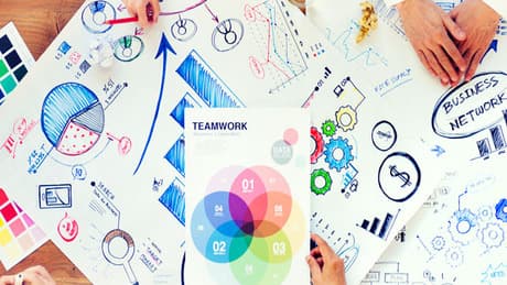 Course artwork for Project Management Project